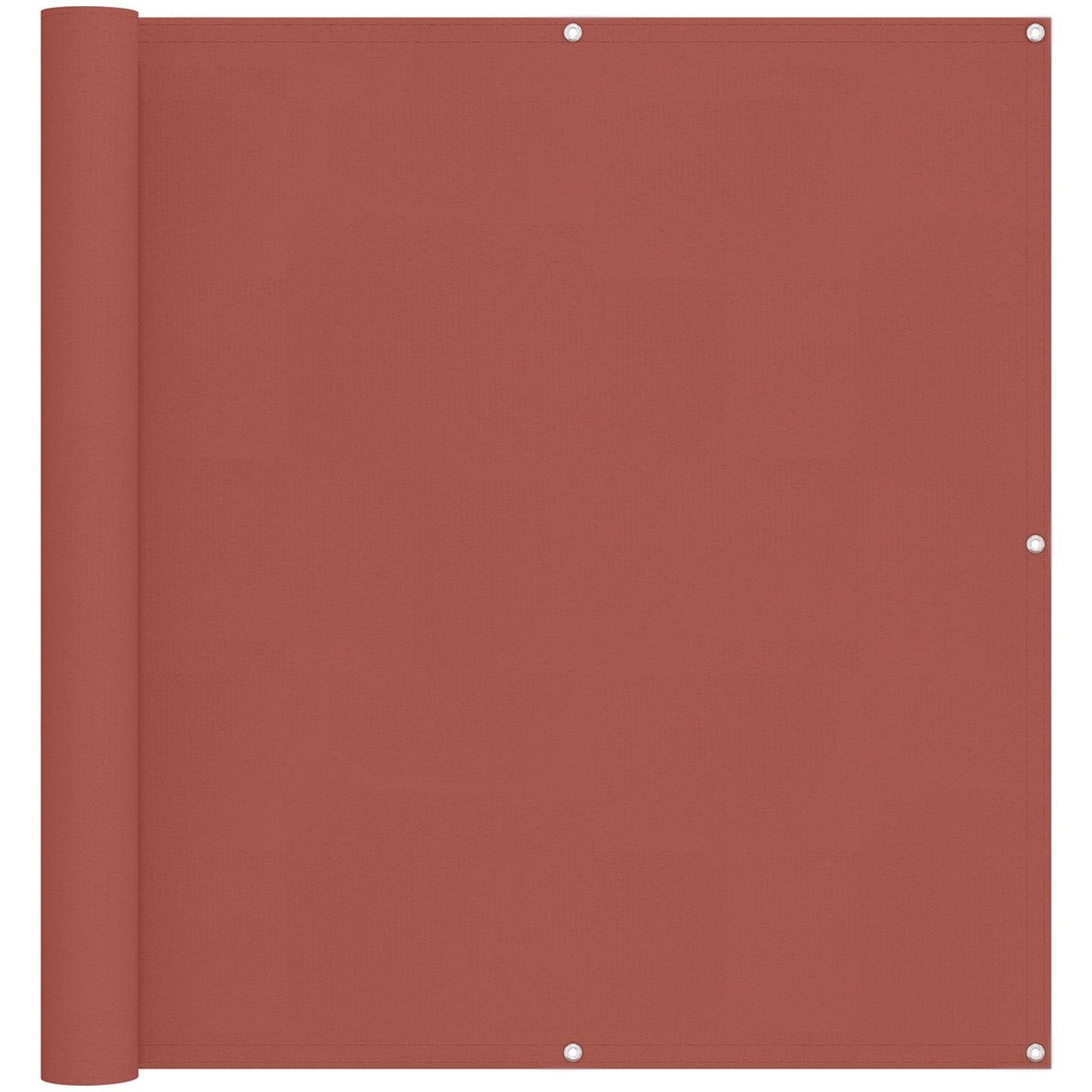 vidaXL Balcony Screen Terracotta 110 x 1000 cm Oxford Fabric