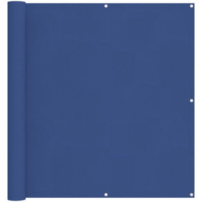 vidaXL Balcony Screen Blue 110 x 800 cm Oxford Fabric