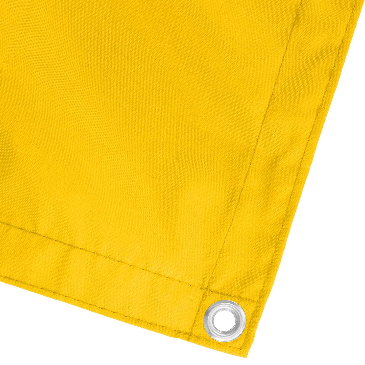 vidaXL Balcony Screen Yellow 120 x 200 cm Oxford Fabric