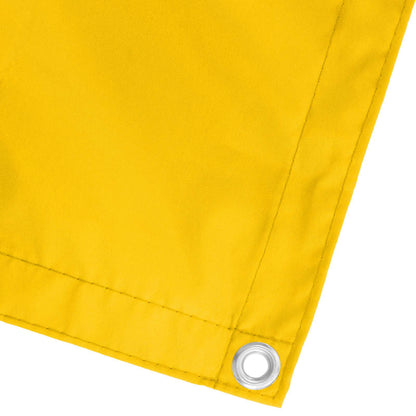 vidaXL Balcony Screen Yellow 120 x 200 cm Oxford Fabric