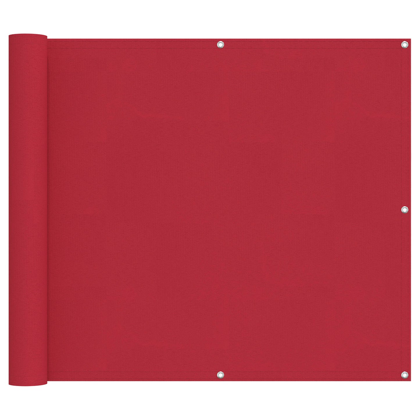 vidaXL Balcony Screen Red 100 x 1000 cm Oxford Fabric