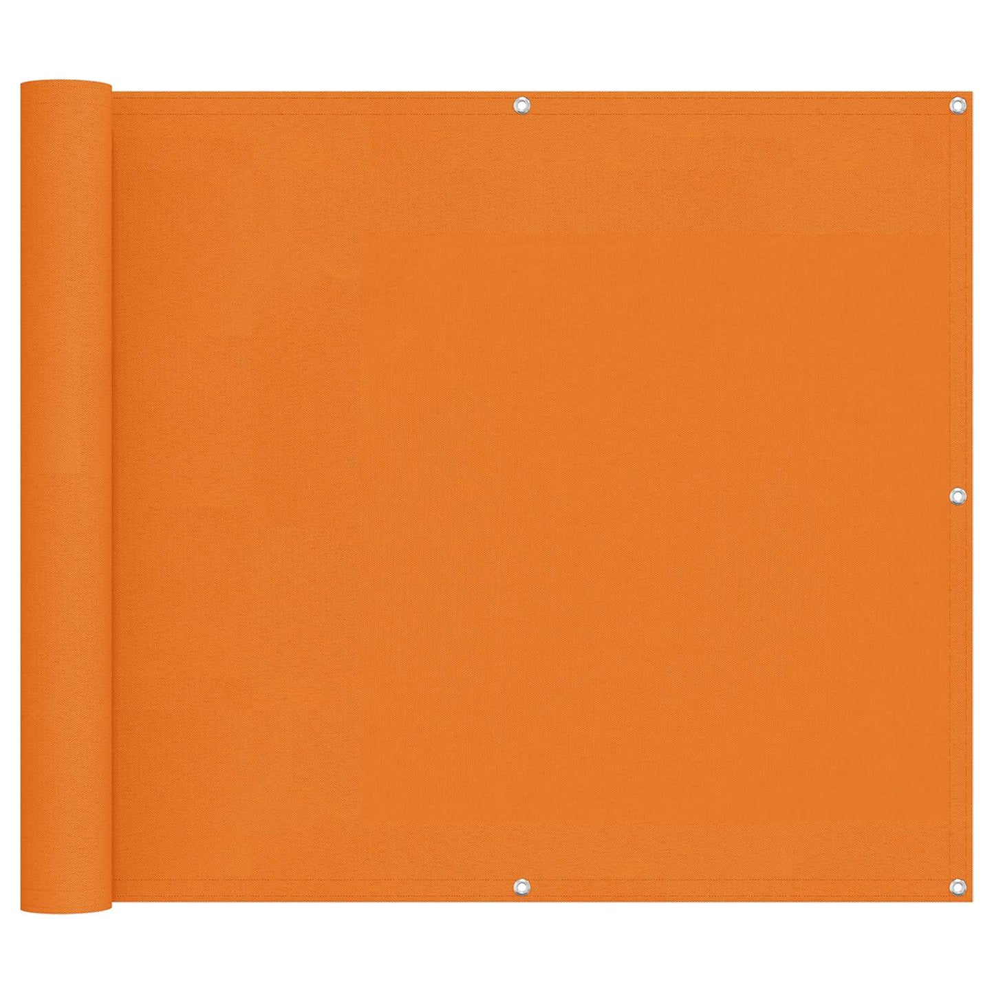 vidaXL Balcony Screen Orange 100 x 300 cm Oxford Fabric