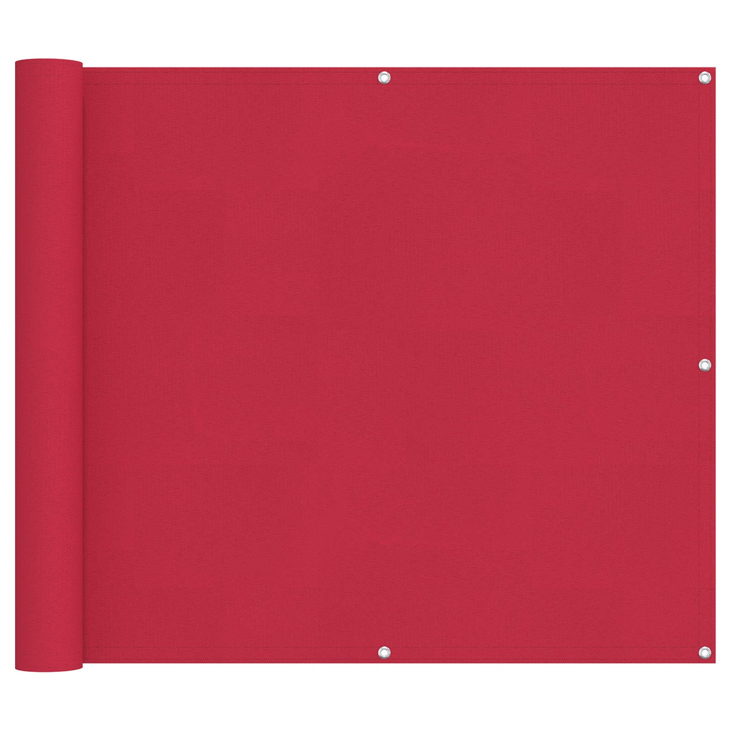 vidaXL Balcony Screen Burgundy 90 x 200 cm Oxford Fabric