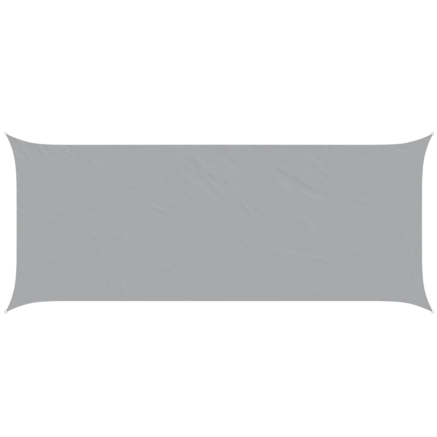 vidaXL Sun Shade Sail Light Grey 6 x 2.5 m 100% Polyester Oxford