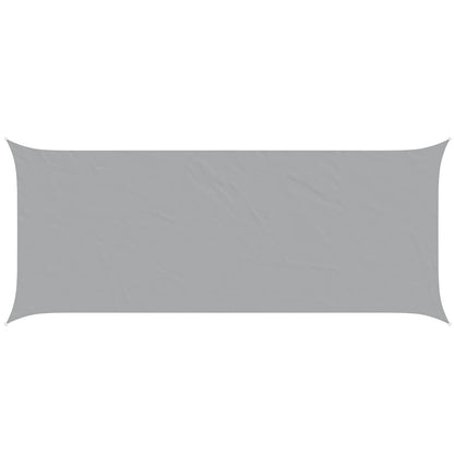 vidaXL Sun Shade Sail Light Grey 6 x 2.5 m 100% Polyester Oxford