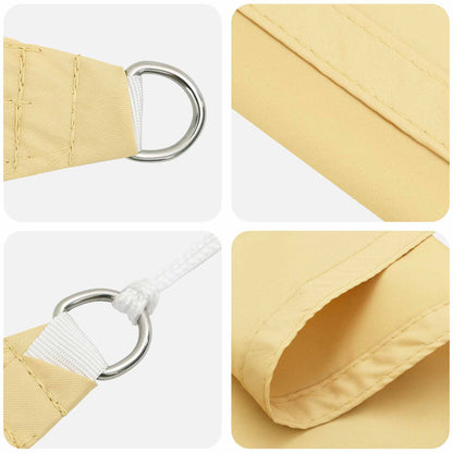 vidaXL Sun Shade Sail Sand 6 x 2 m 100% Polyester Oxford
