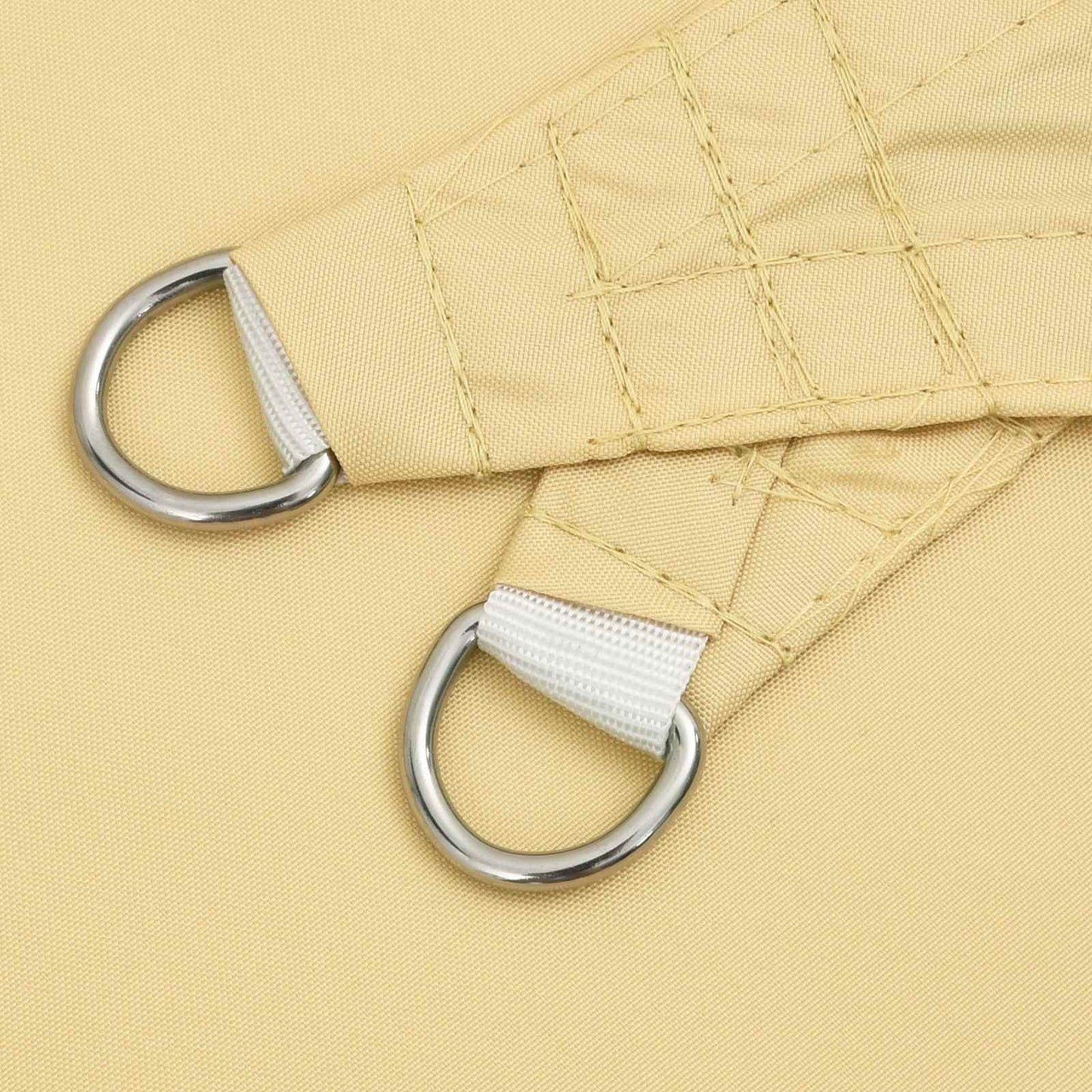 vidaXL Sun Shade Sail Sand 6 x 2 m 100% Polyester Oxford
