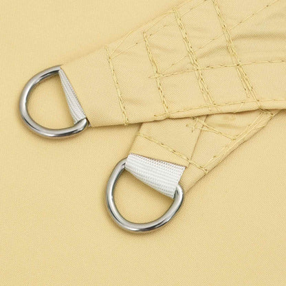 vidaXL Sun Shade Sail Sand 6 x 2 m 100% Polyester Oxford