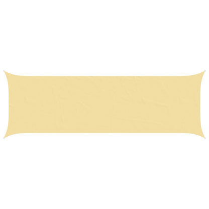 vidaXL Sun Shade Sail Sand 6 x 2 m 100% Polyester Oxford