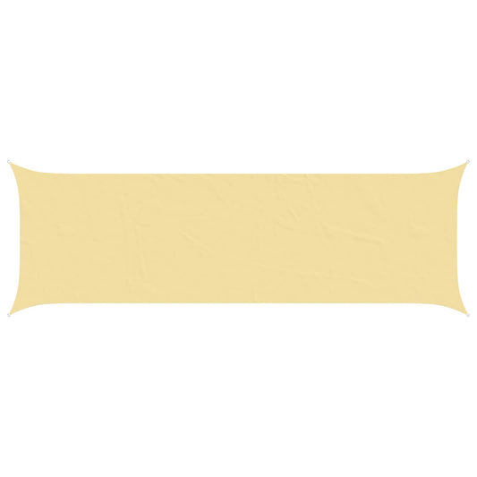 vidaXL Sun Shade Sail Sand 6 x 2 m 100% Polyester Oxford