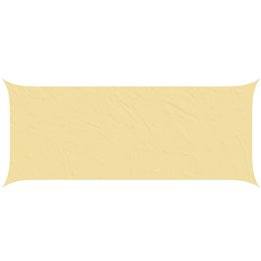 vidaXL Sun Shade Sail Sand 6 x 2,5 m 100% Polyester Oxford