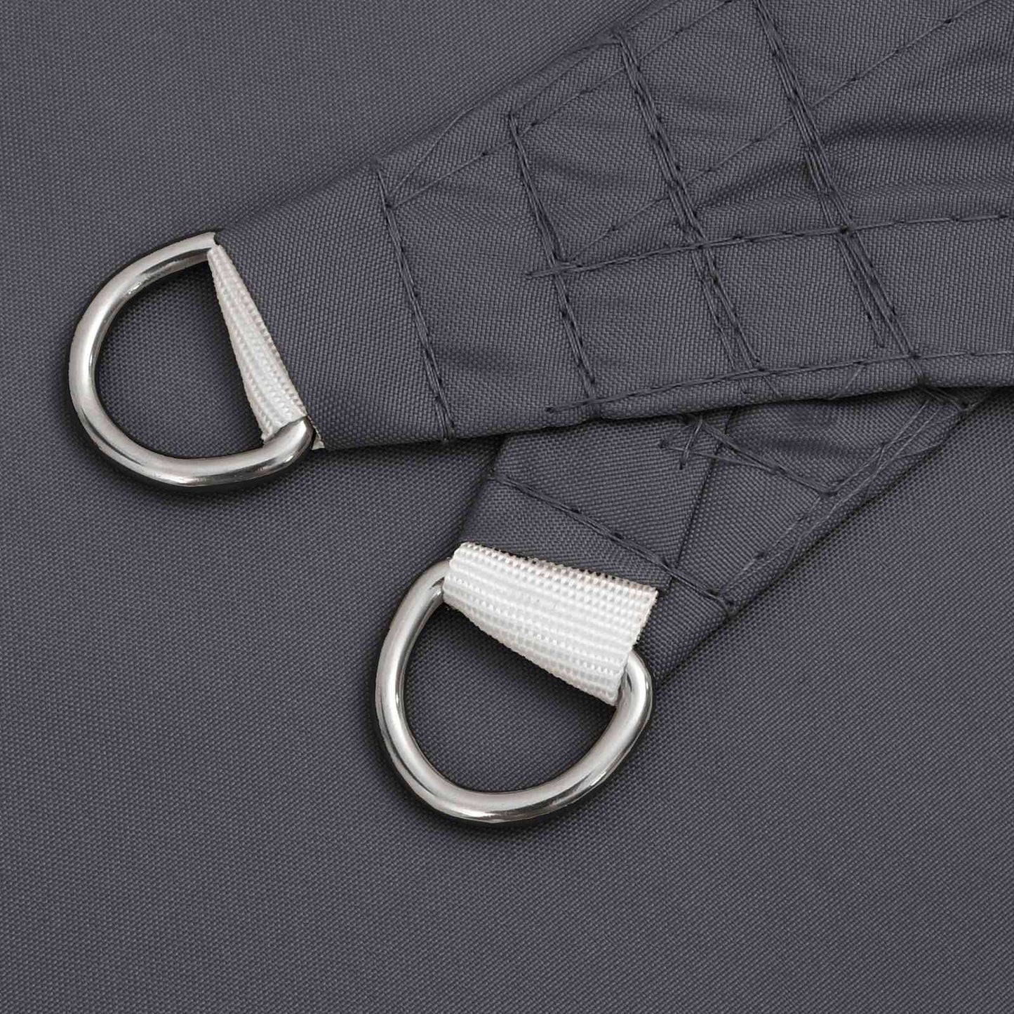 vidaXL Sun Shade Sail Anthracite 6 x 2.5 m 100% Polyester Oxford