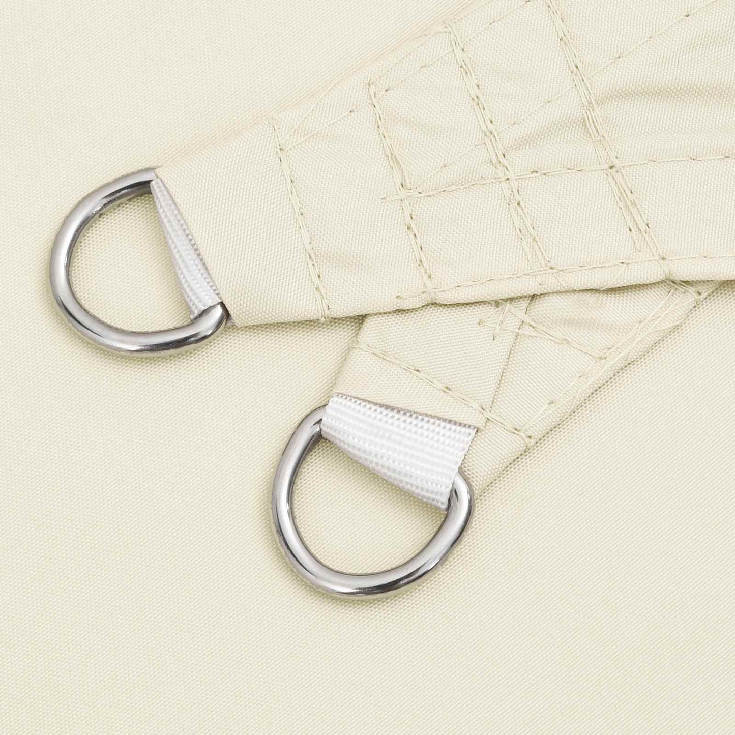 vidaXL Sun Shade Sail Cream 6 x 2.5 m 100% Polyester Oxford