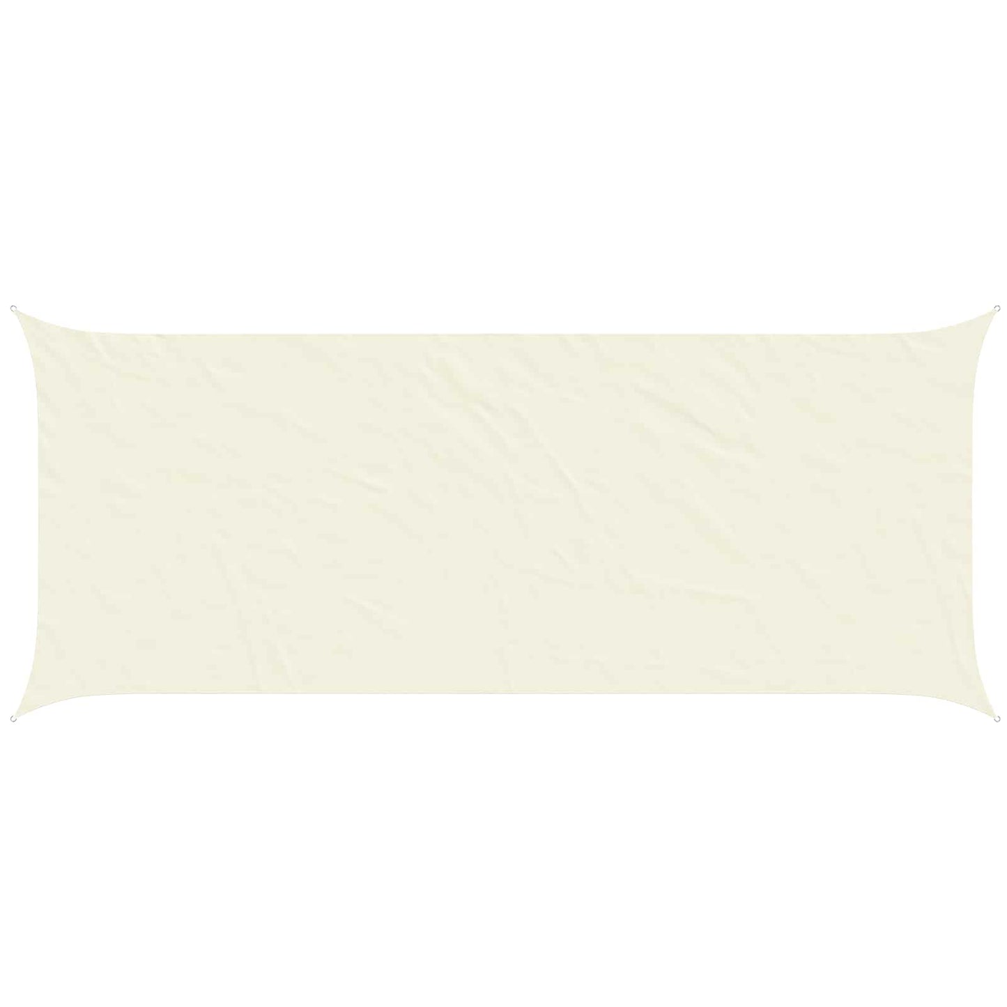 vidaXL Sun Shade Sail Cream 6 x 2.5 m 100% Polyester Oxford