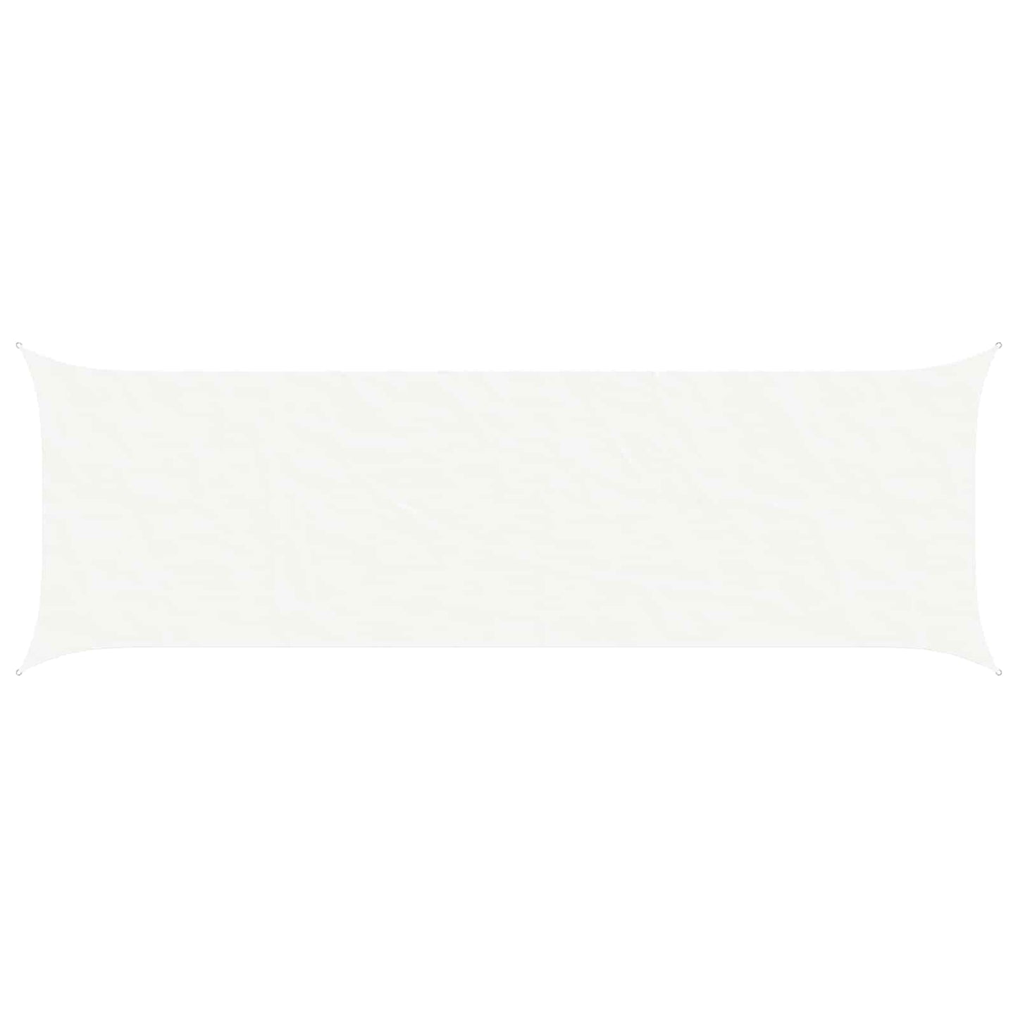 vidaXL Sun Shade Sail White 6 x 2 m 100% Polyester Oxford