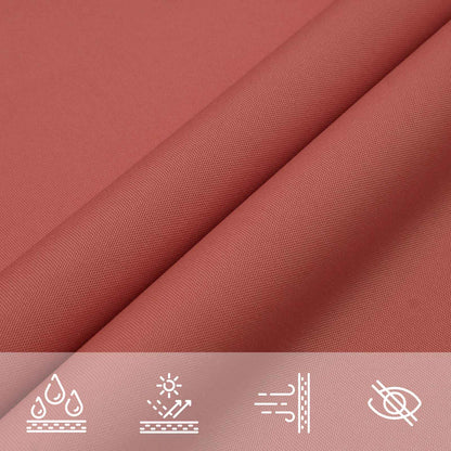 vidaXL Sun Shade Sail Terracotta 6 x 2 m 100% Polyester Oxford