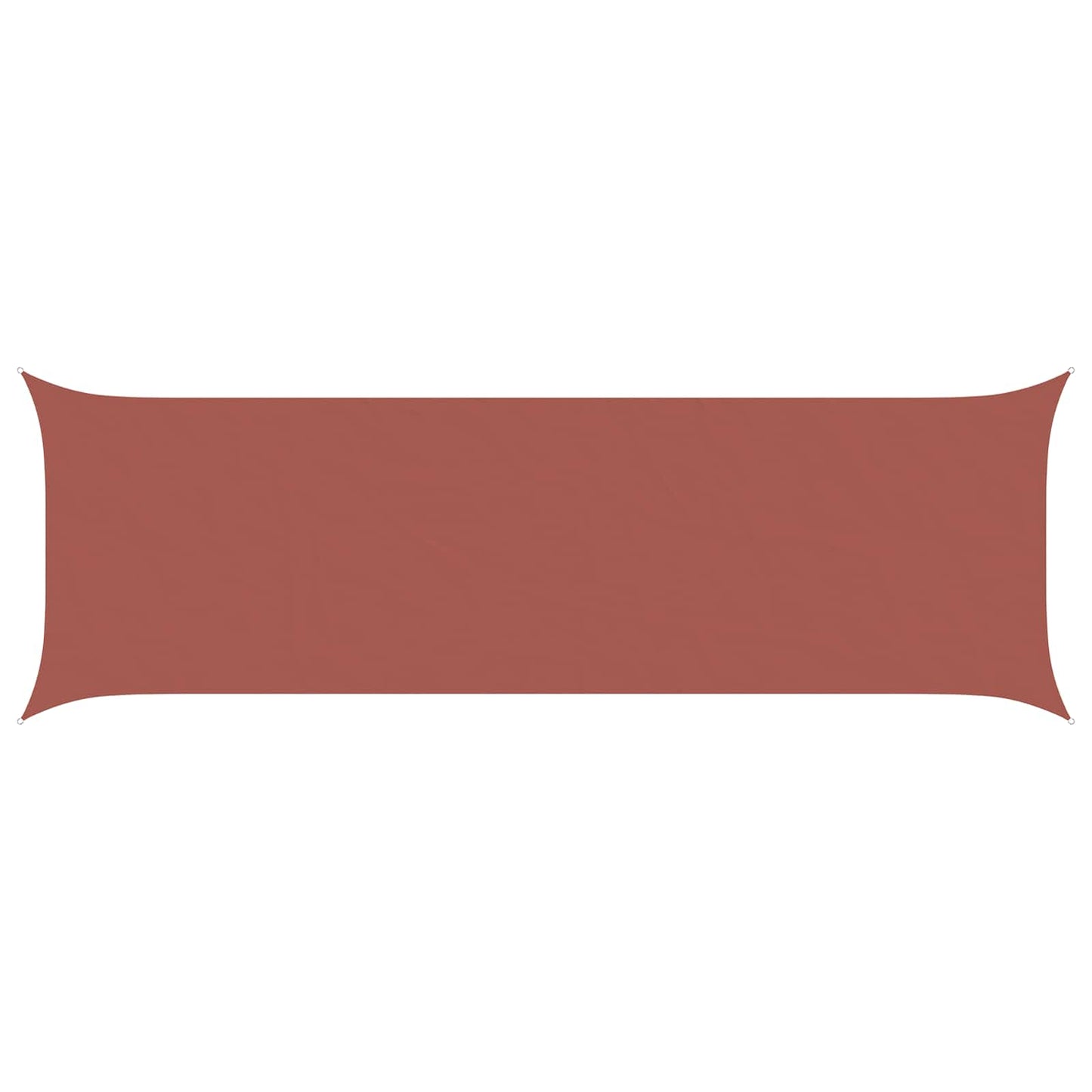 vidaXL Sun Shade Sail Terracotta 6 x 2 m 100% Polyester Oxford
