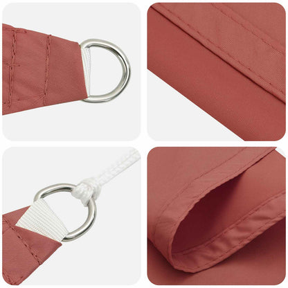 vidaXL Sun Shade Sail Terracotta 6 x 2.5 m 100% Polyester Oxford