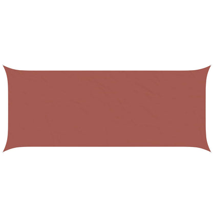 vidaXL Sun Shade Sail Terracotta 6 x 2.5 m 100% Polyester Oxford