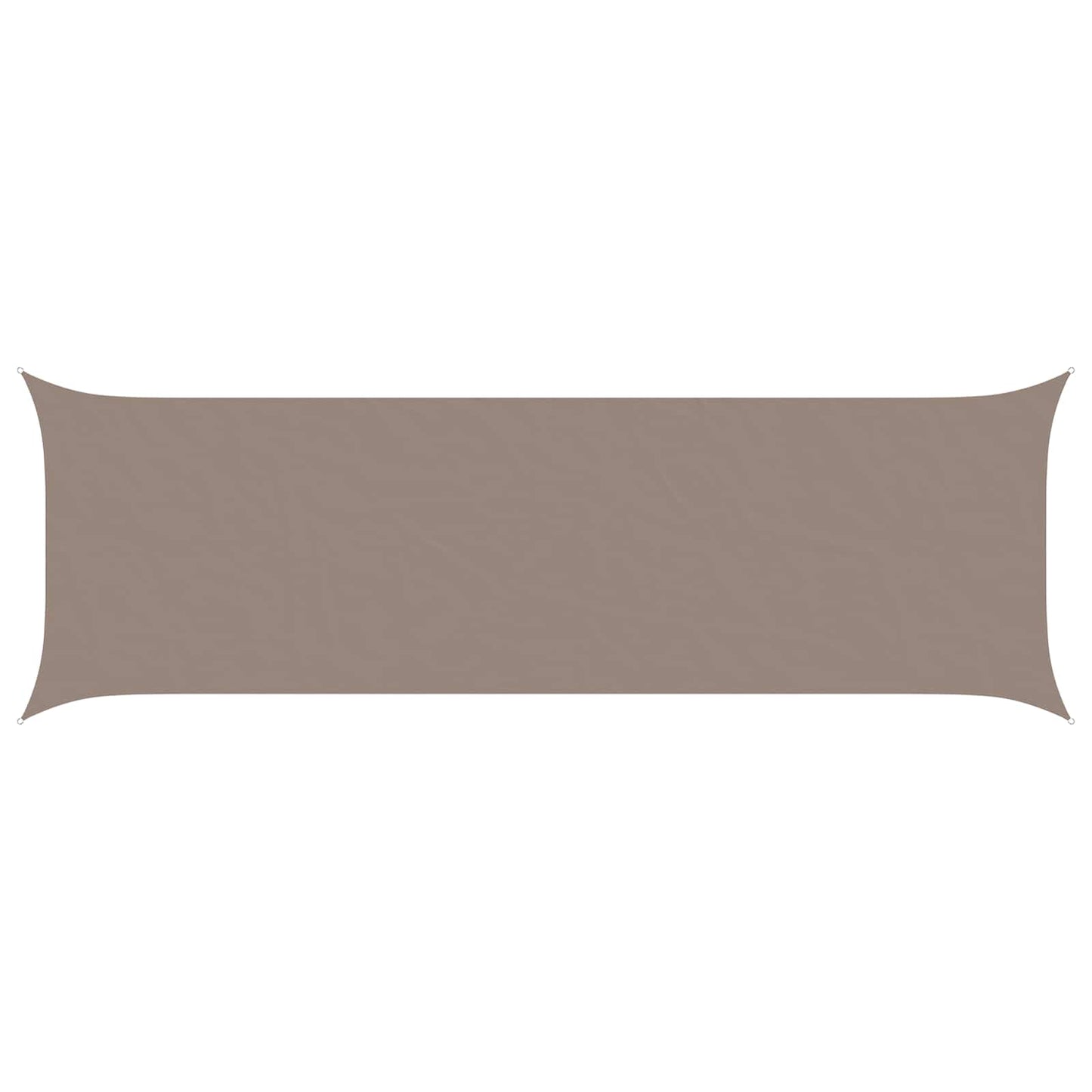 vidaXL Sun Shade Sail Taupe 6 x 2 m 100% Polyester Oxford