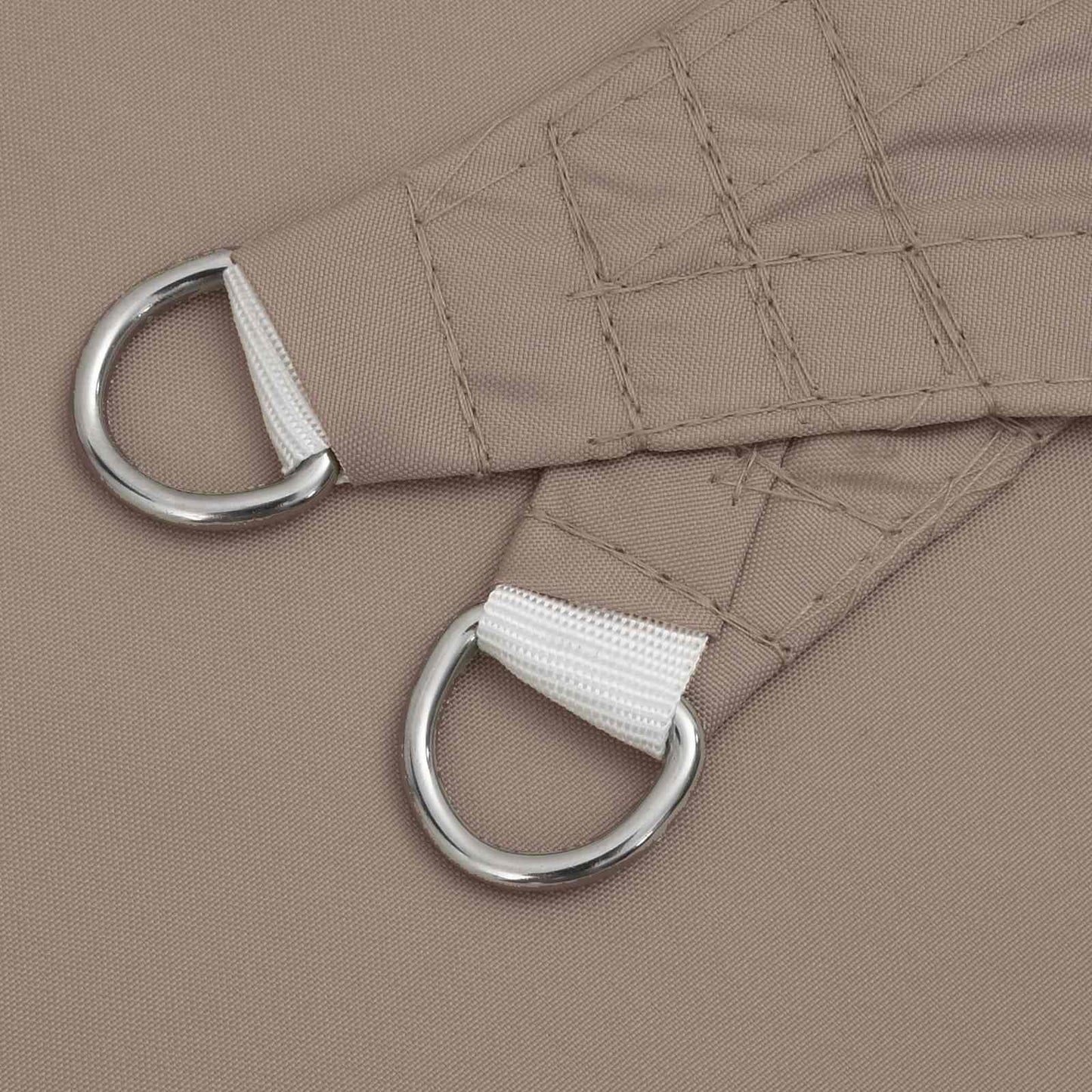 vidaXL Sun Shade Sail Taupe 6 x 2.5 m 100% Polyester Oxford