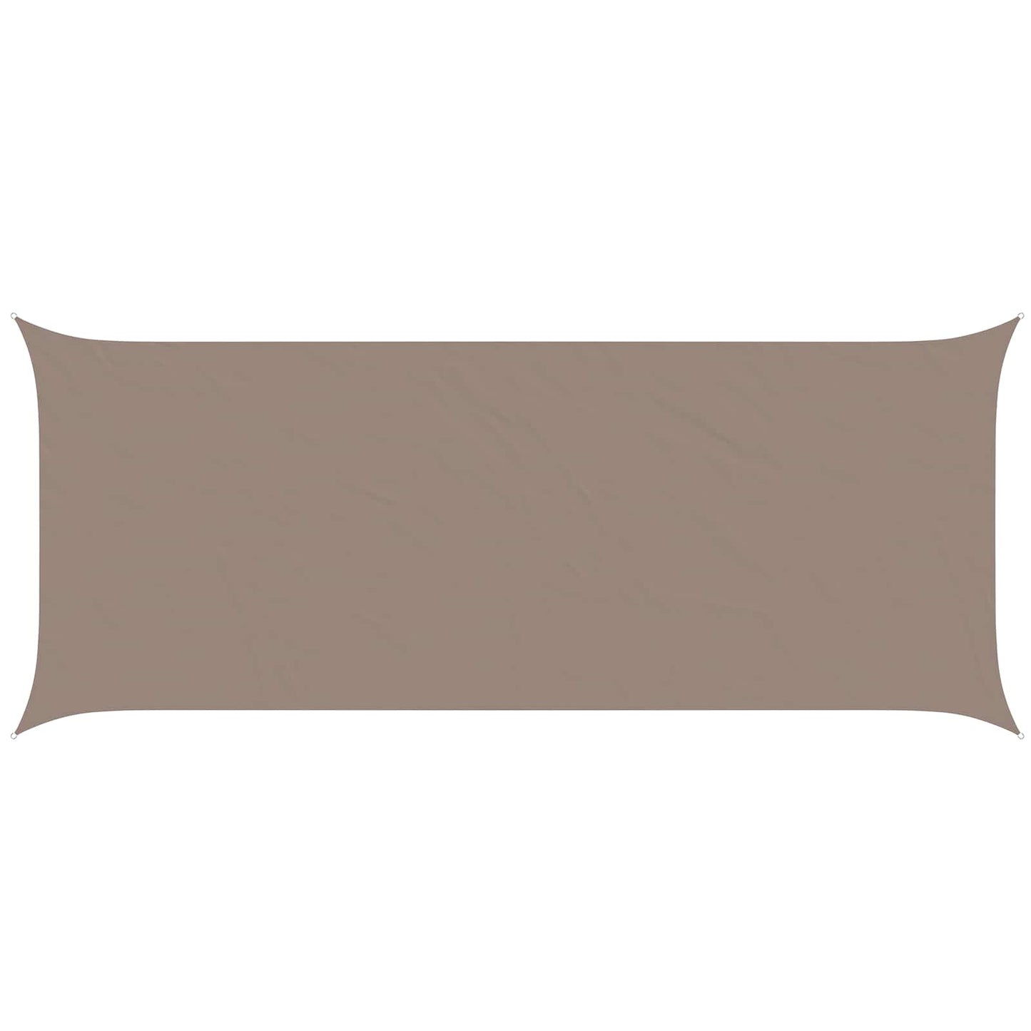 vidaXL Sun Shade Sail Taupe 6 x 2.5 m 100% Polyester Oxford
