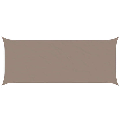 vidaXL Sun Shade Sail Taupe 6 x 2.5 m 100% Polyester Oxford