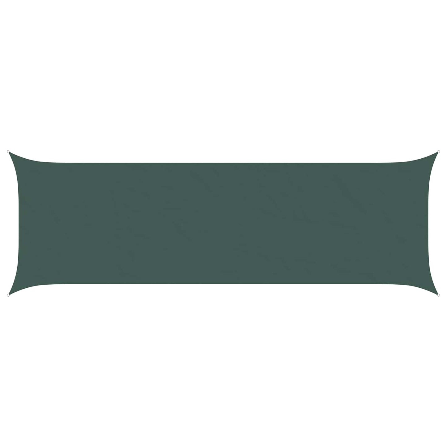 vidaXL Sun Shade Sail Dark Green 2 x 6 m 100% Polyester Oxford