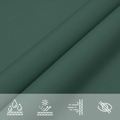 vidaXL Sun Shade Sail Dark Green 6 x 2,5 m 100% Polyester Oxford