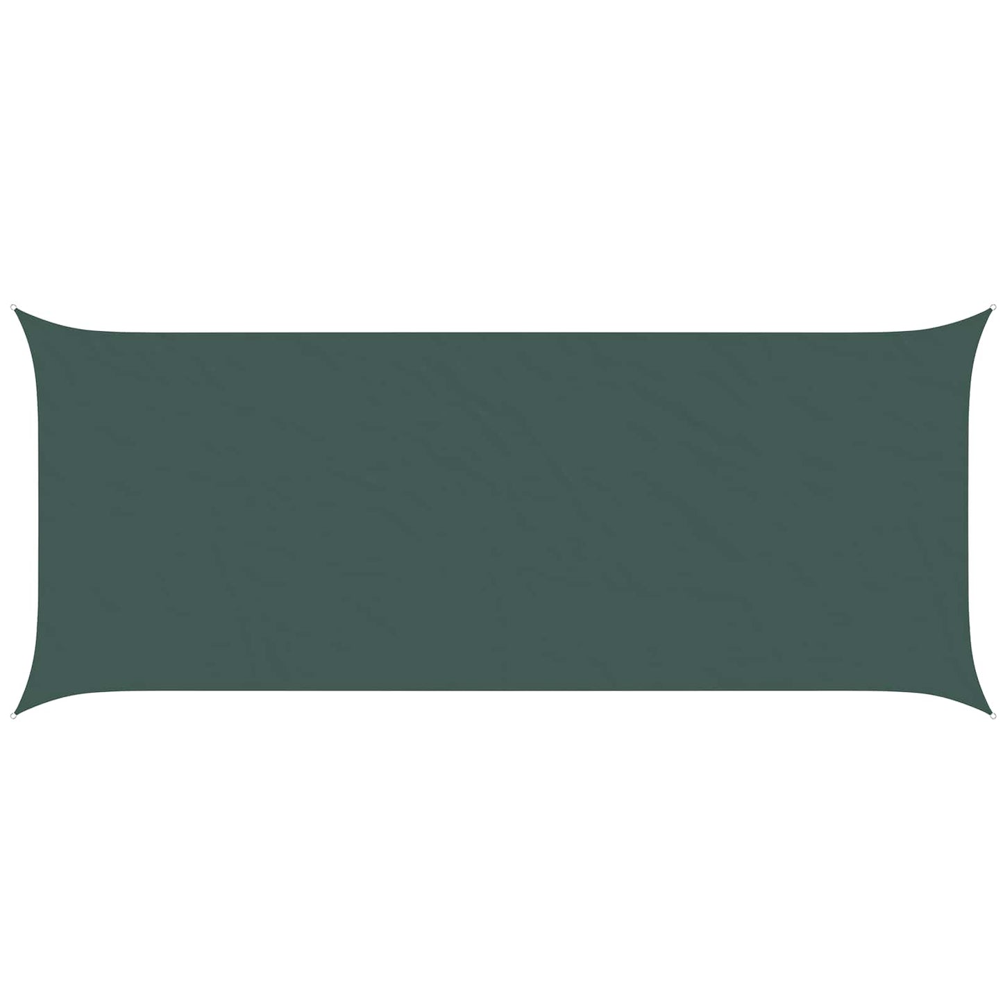 vidaXL Sun Shade Sail Dark Green 6 x 2,5 m 100% Polyester Oxford