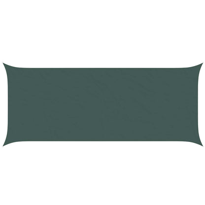 vidaXL Sun Shade Sail Dark Green 6 x 2,5 m 100% Polyester Oxford
