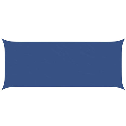 vidaXL Sun Shade Sail Blue 6 x 2,5 m 100% Polyester Oxford