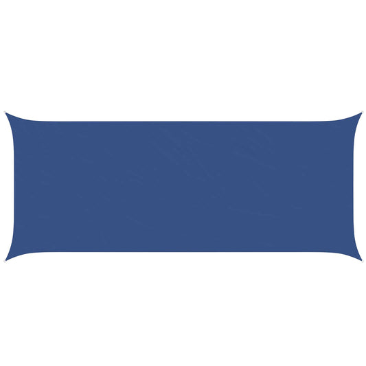 vidaXL Sun Shade Sail Blue 6 x 2,5 m 100% Polyester Oxford
