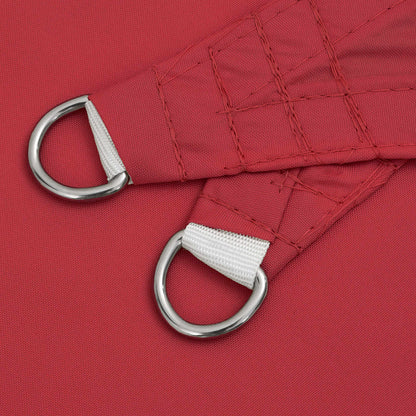 vidaXL Sun Shade Sail Red 6 x 2 m 100% Polyester Oxford
