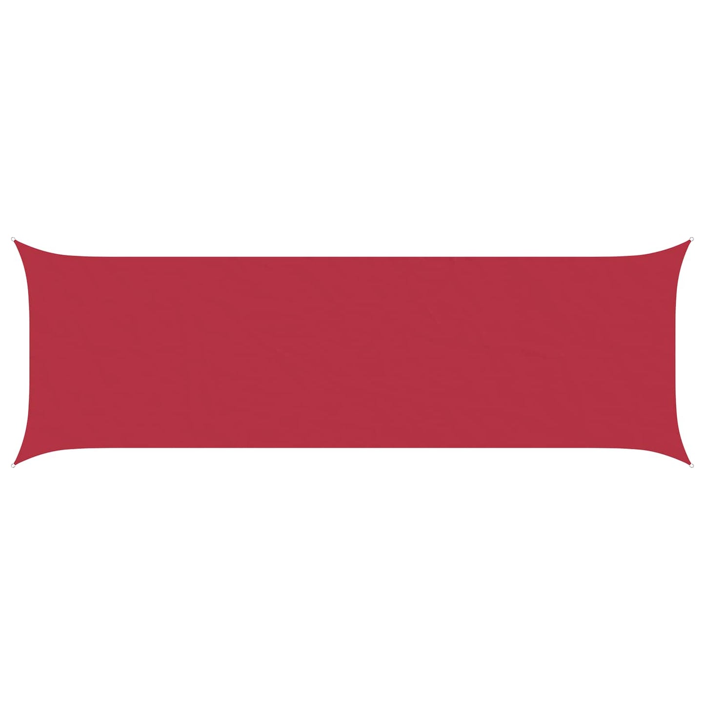 vidaXL Sun Shade Sail Red 6 x 2 m 100% Polyester Oxford