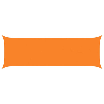 vidaXL Sun Shade Sail Orange 6 x 2 m 100% Polyester Oxford