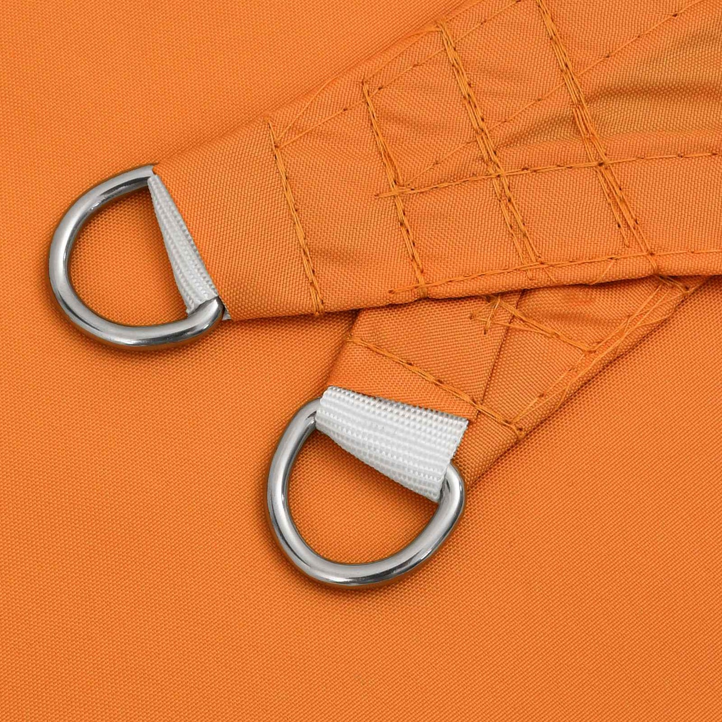 vidaXL Sun Shade Sail Orange 6 x 2.5 m 100% Polyester Oxford