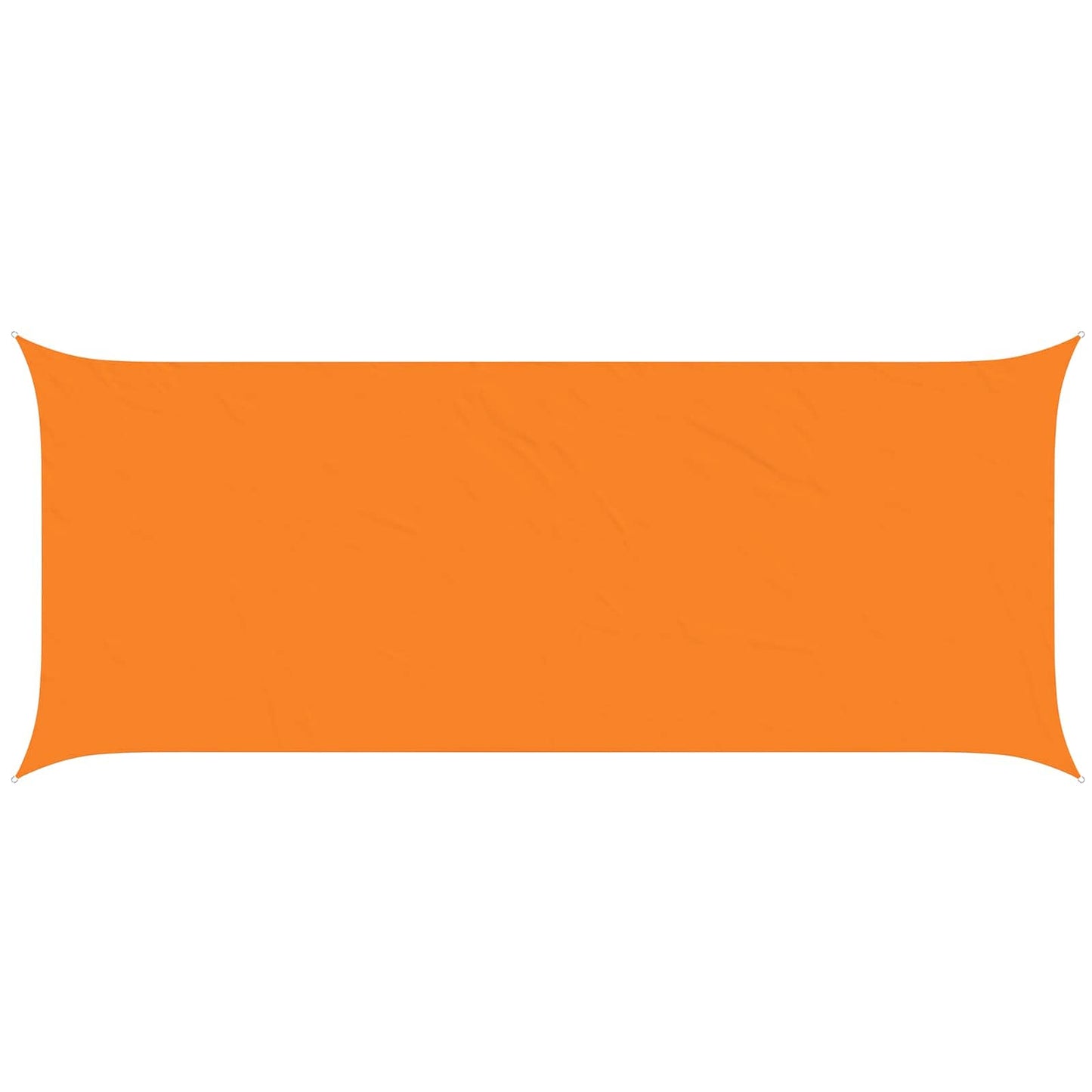 vidaXL Sun Shade Sail Orange 6 x 2.5 m 100% Polyester Oxford