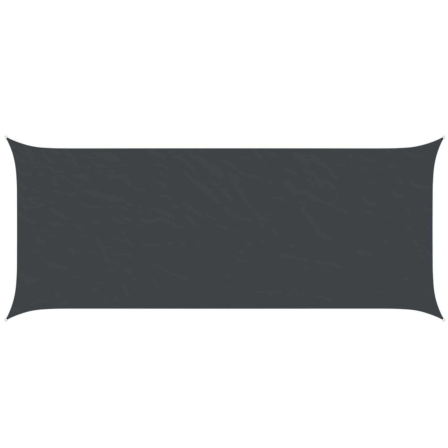 vidaXL Sun Shade Sail Black 6 x 2,5 m 100% Polyester Oxford
