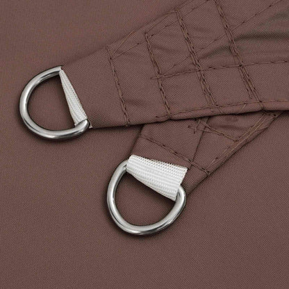 vidaXL Sun Shade Sail Brown 6 x 2 m 100% Polyester Oxford