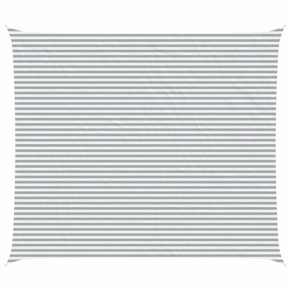 vidaXL Sun Shade Sail Light Grey and White 7 x 6 m