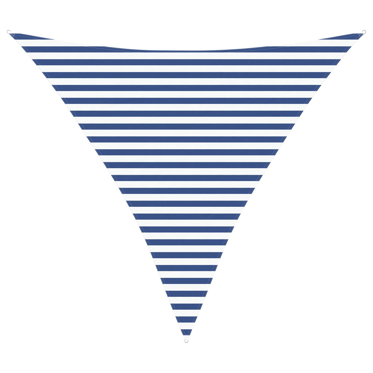 vidaXL Sun Shade Sail Blue and White 3.6 x 3.6 x 3.6 m