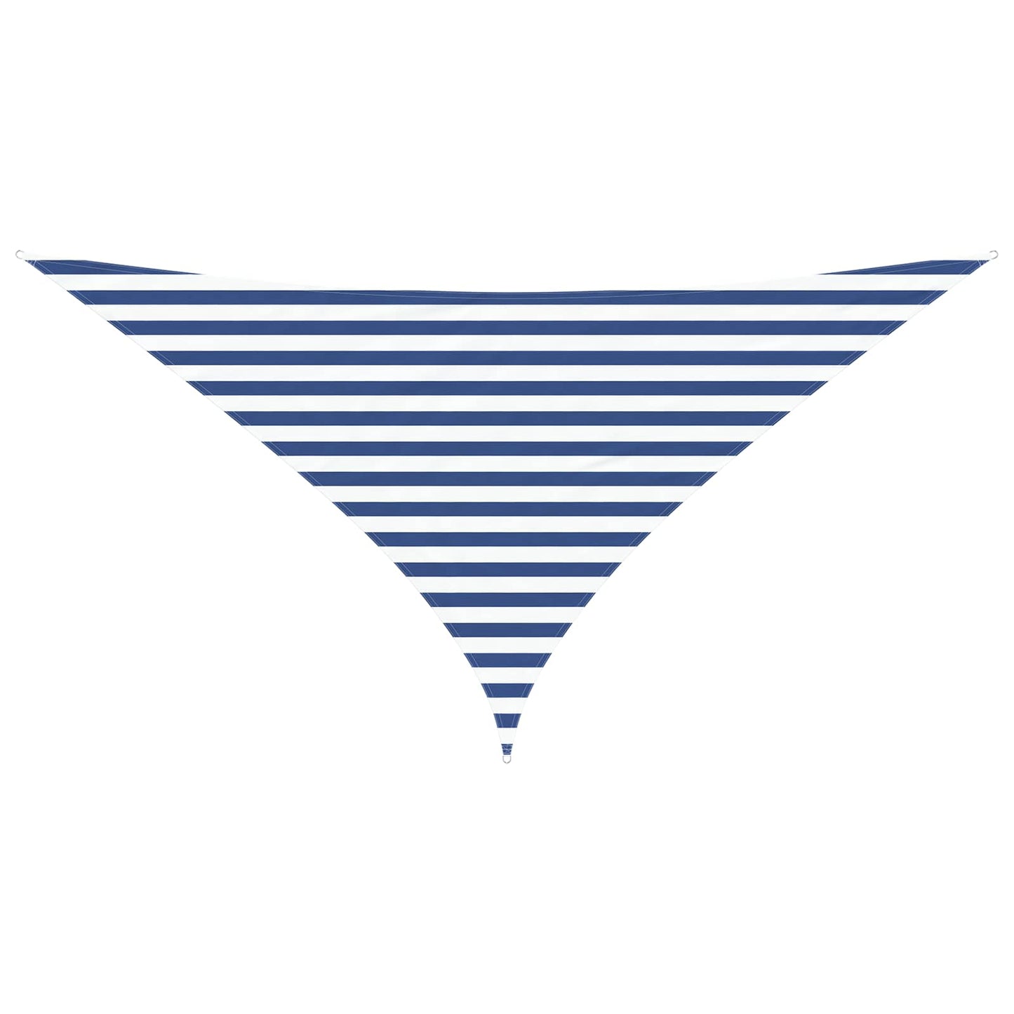 vidaXL Sun Shade Sail Blue and White 3 x 3 x 4.24 m