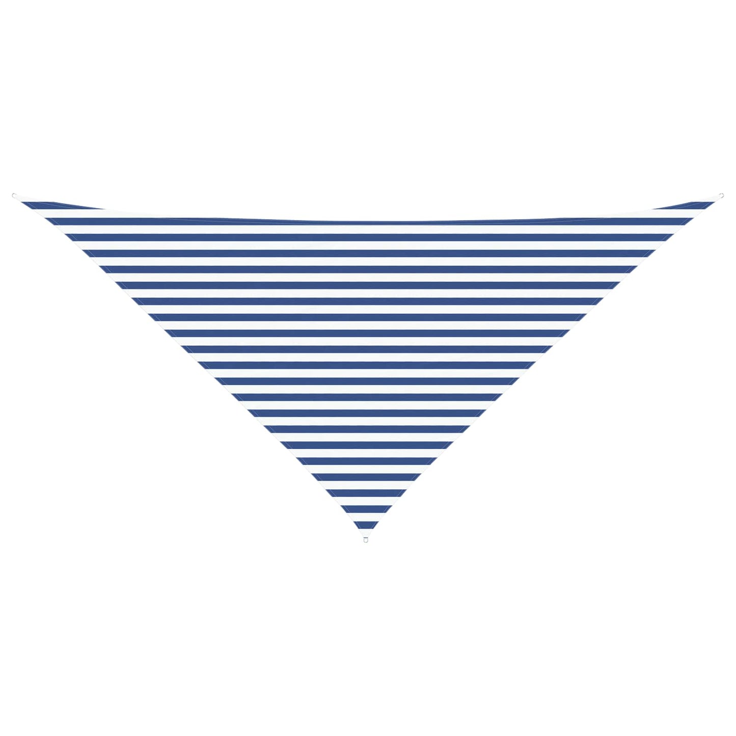 vidaXL Sun Shade Sail Blue and White 4 x 4 x 5.8 m