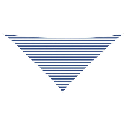vidaXL Sun Shade Sail Blue and White 4 x 4 x 5.8 m