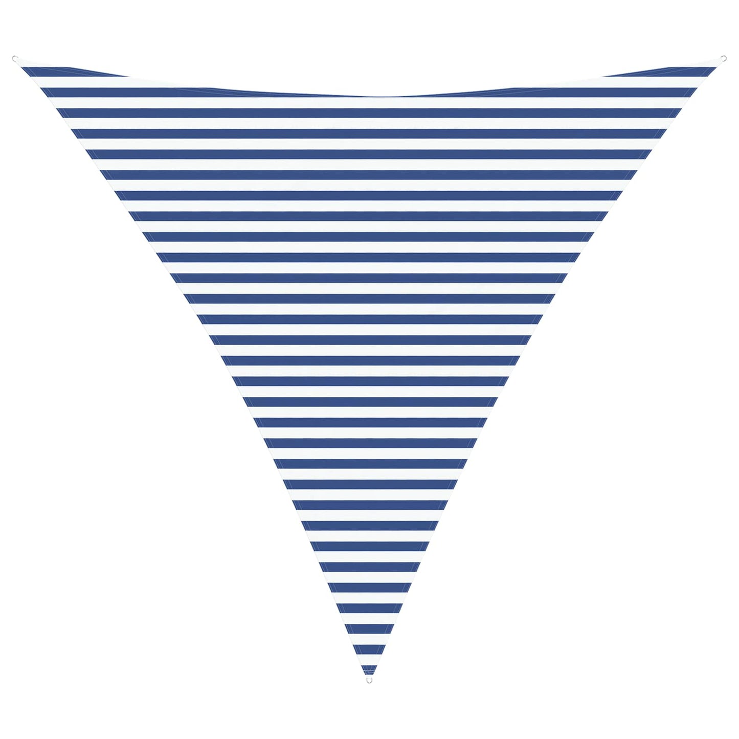 vidaXL Sun Shade Sail Blue and White 4.5 x 4.5 x 4.5 m