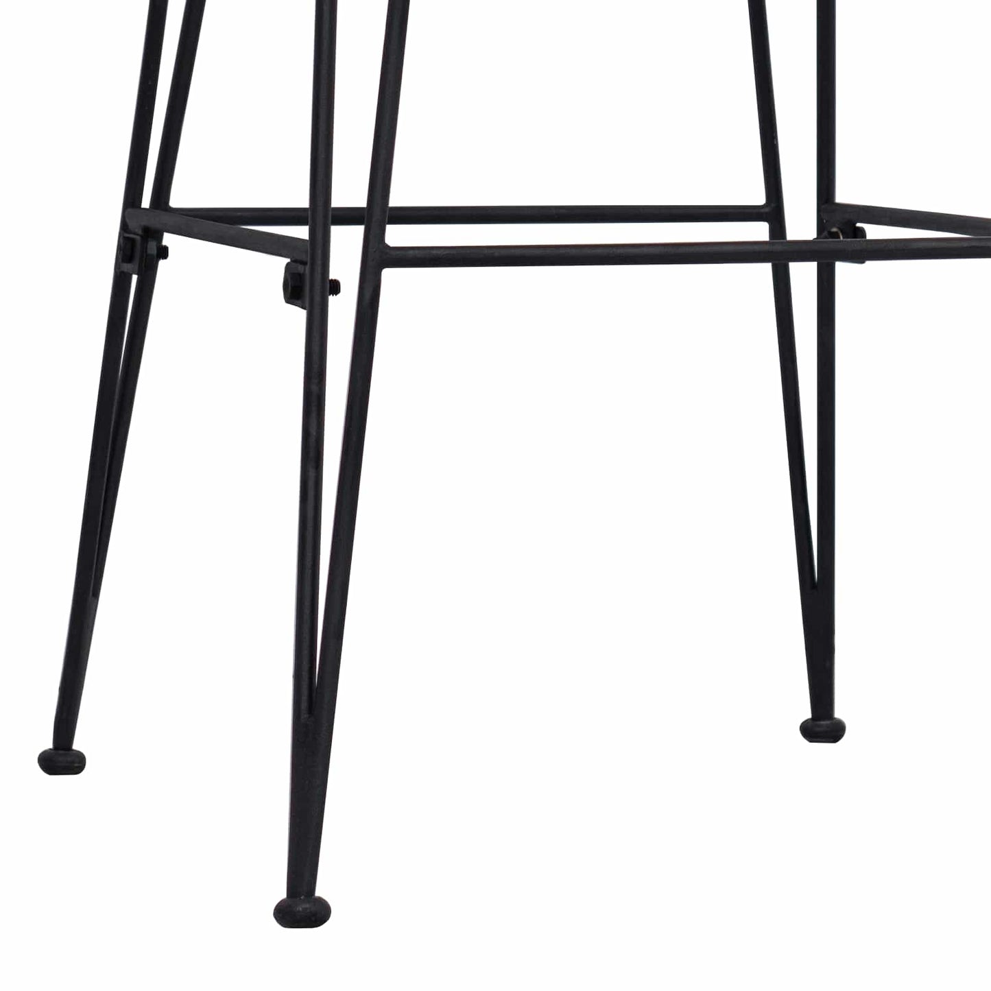 vidaXL Bar Chair 44 x 46 x 91 cm Rod Iron Dia, 10mm