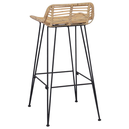 vidaXL Bar Chair 44 x 46 x 91 cm Rod Iron Dia, 10mm
