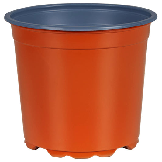 vidaXL Flower Pot 100 pcs Terracotta Ø 15 x 13 cm Plastic