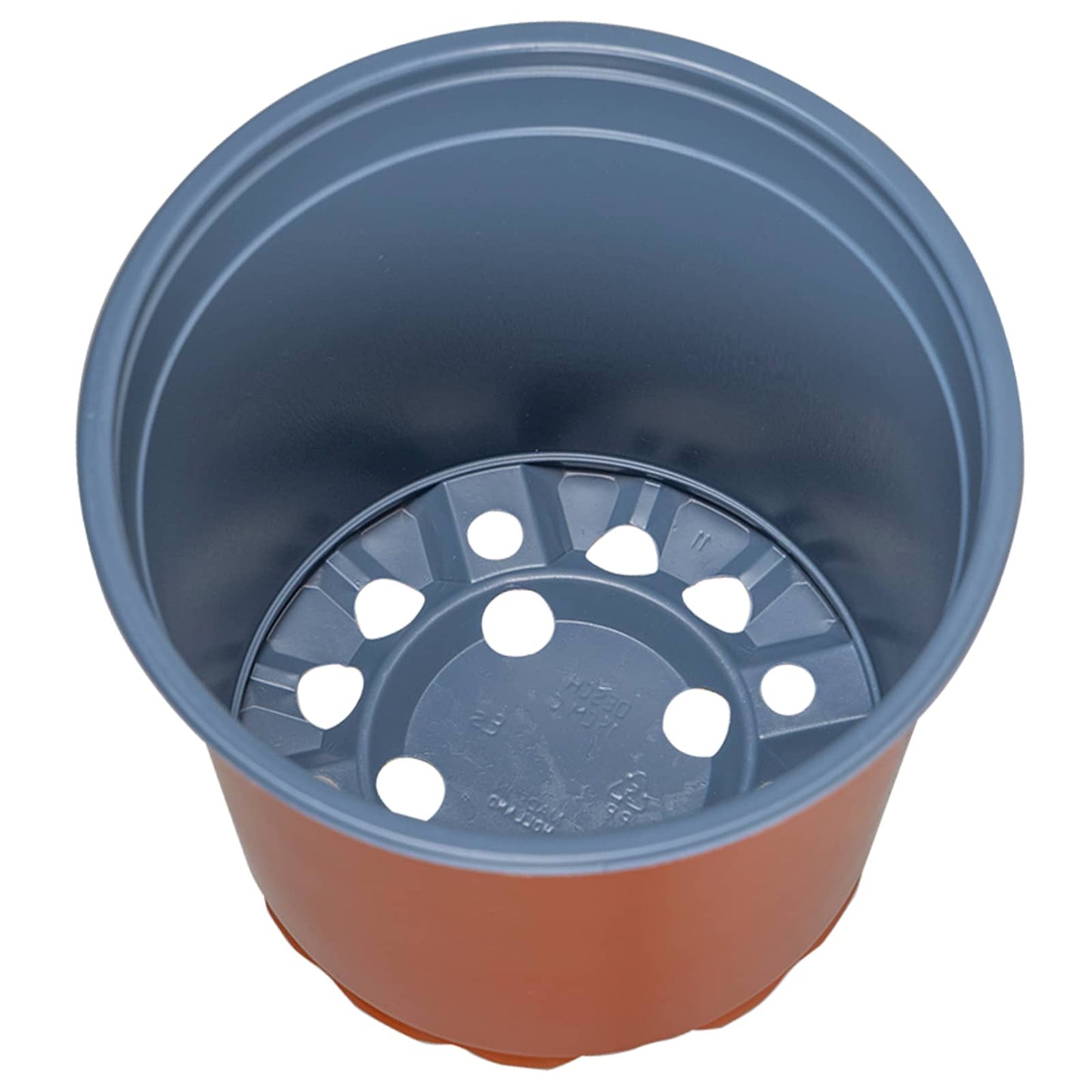 vidaXL Flower Pot 200 pcs Terracotta Ø 15 x 13 cm Plastic